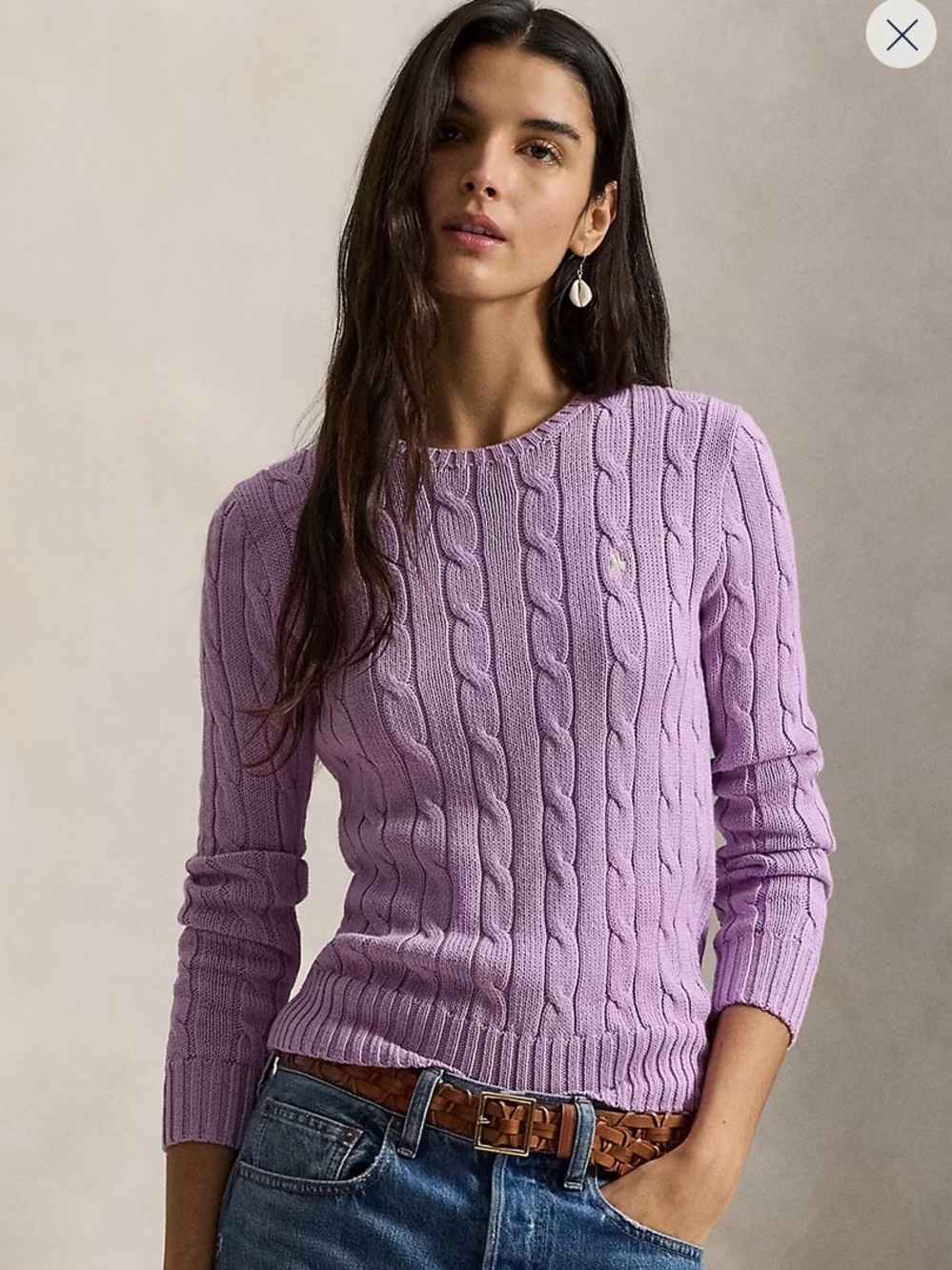 Ralph Lauren cotton crew